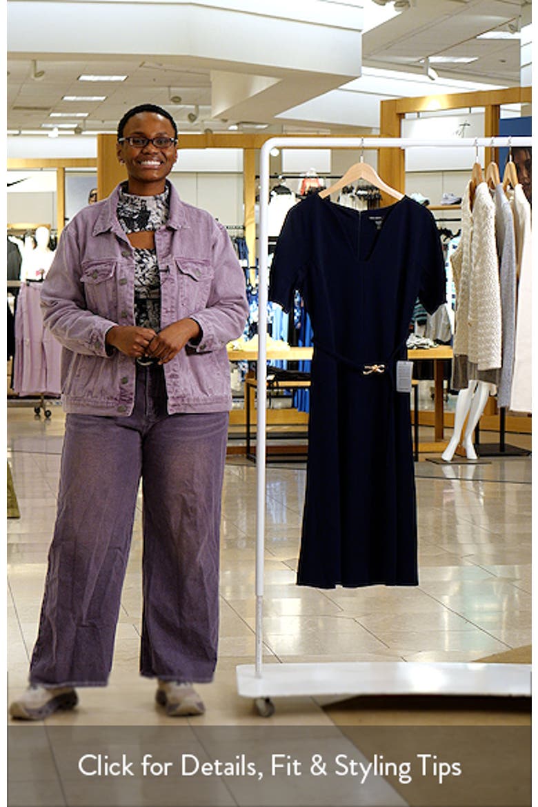 Belted Midi Dress video
