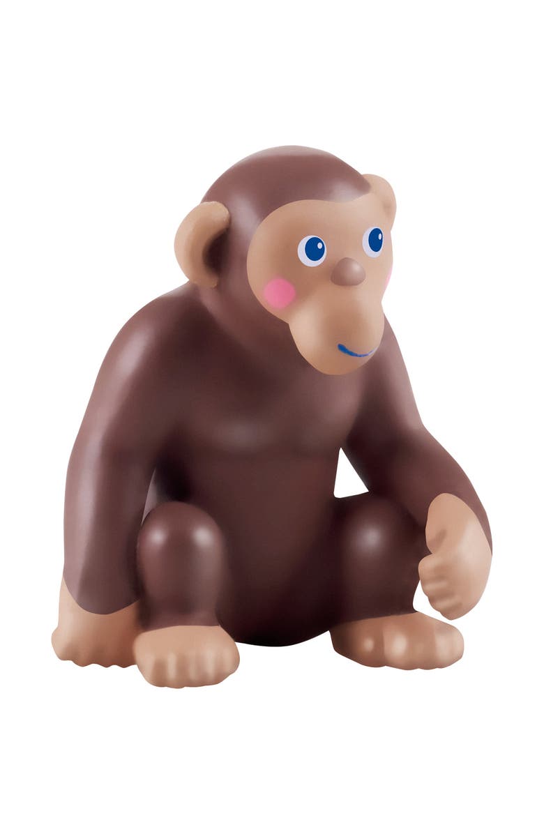 HABA Little Friends Monkey - Chunky Plastic Zoo Animal Toy Figure, Main, color,