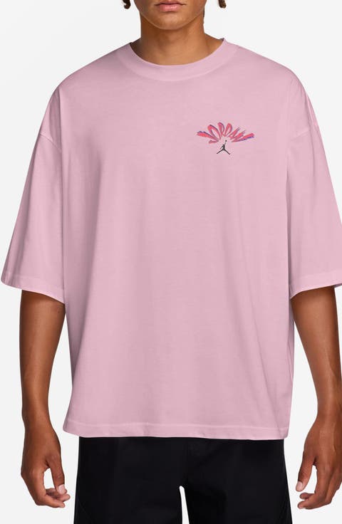 Flight Oversize Cotton Graphic T-Shirt