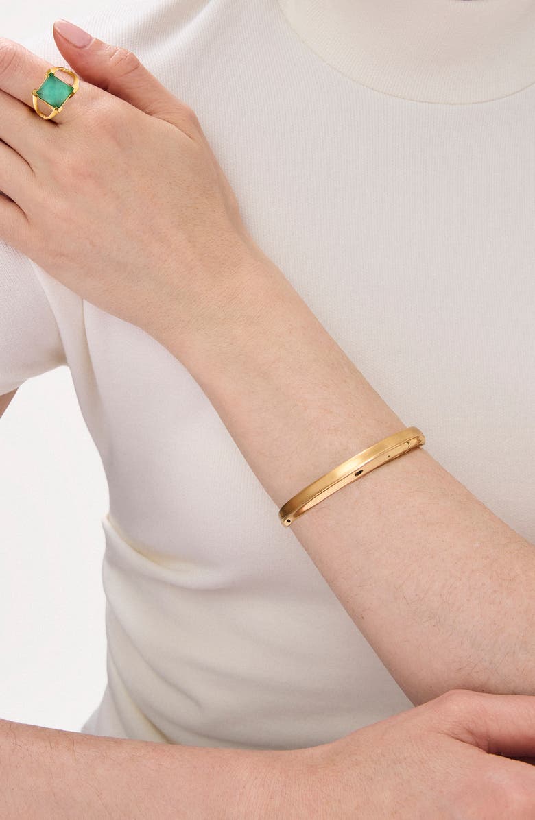 Dean Davidson Tao Hinge Bangle, Alternate, color, Gold