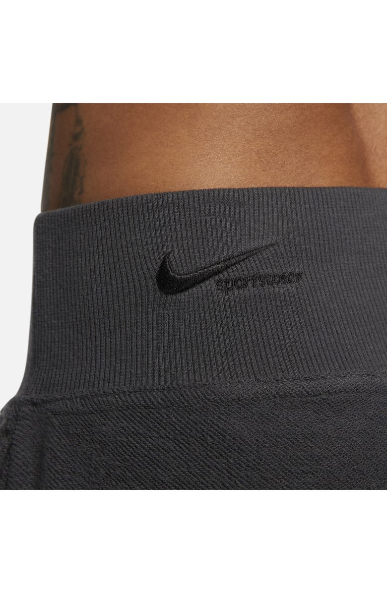 Nike High Waist Reverse French Terry Shorts, Alternate, color,