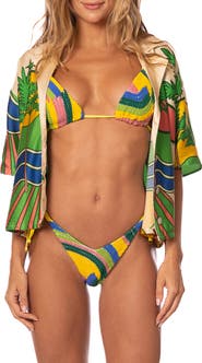 Maaji Octavia Crop Cover-Up Shirt