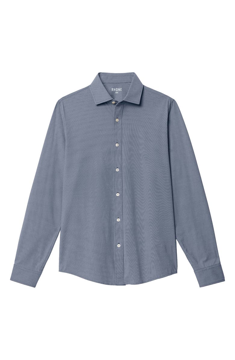 Rhone Commuter Semi Spread Collar Performance Button-Up Shirt, Alternate, color, 