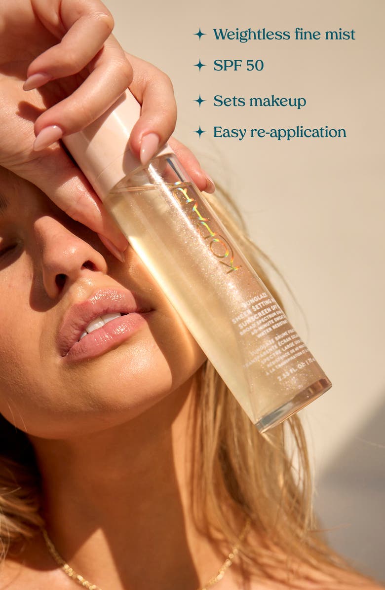 Kopari Sunglaze Sheer Setting Mist Sunscreen SPF 50, Alternate, color,