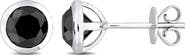 Julianna B. 2 CTW Black Diamond Stud Earrings 14k
