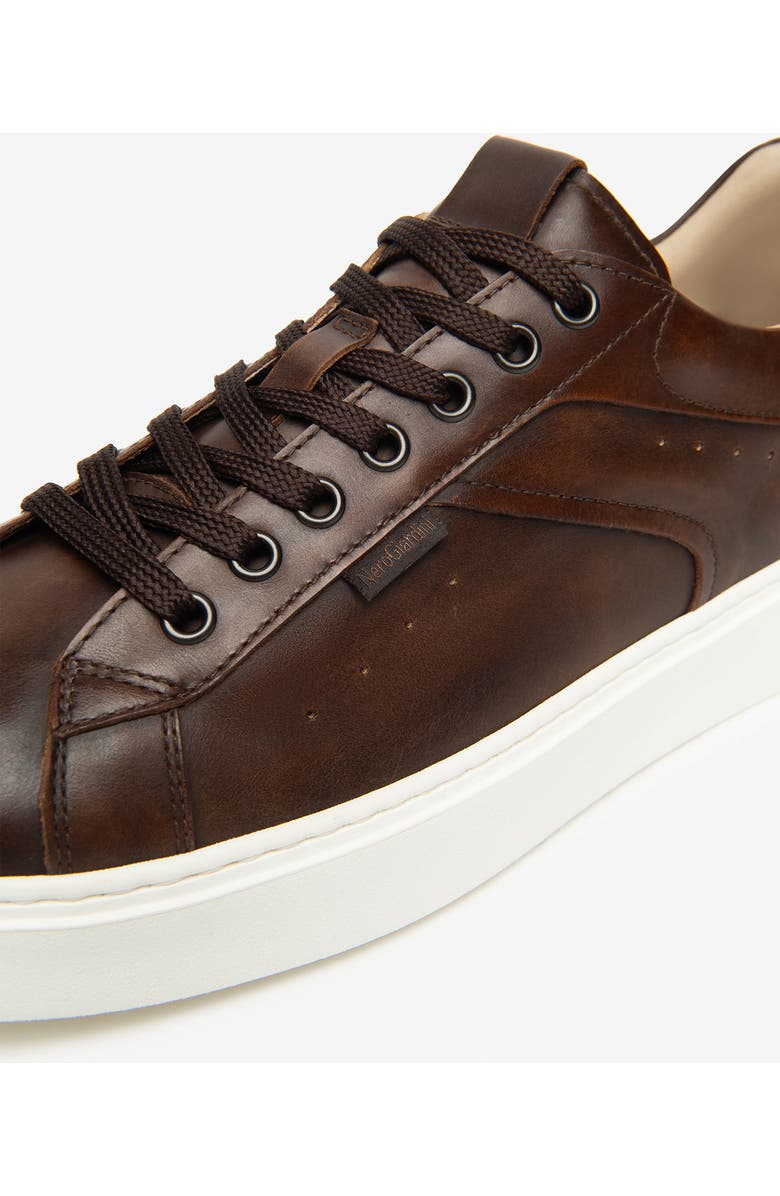 NeroGiardini Low Top Sneaker, Alternate, color, Chocolate