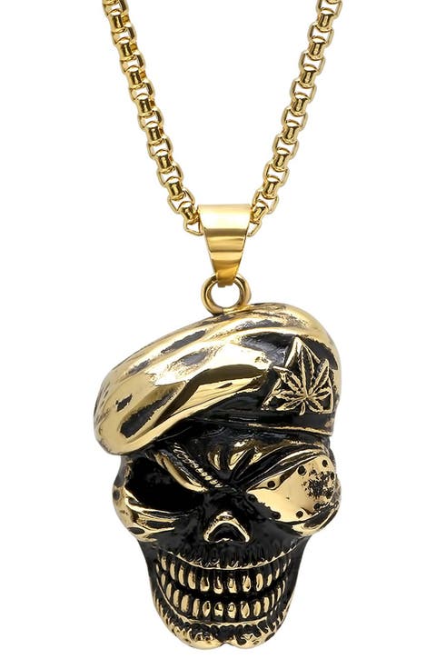 Men's Skull Pendant Necklace