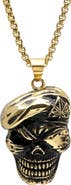 STEELTIME Men's Skull Pendant Necklace