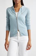 Eleventy Cashmere Zip Hoodie