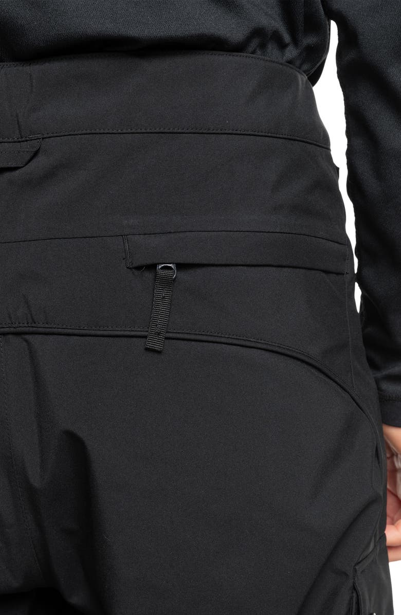 Quiksilver Snow Down Waterproof Cargo Snowboard Pants, Alternate, color,