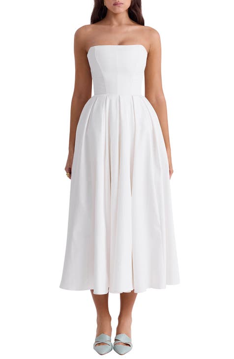 CITY CHIC WHITE MIDI DRESS XL NEW! factory