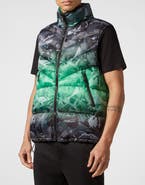 PLEIN SPORT Short Vest Camouflage Men
