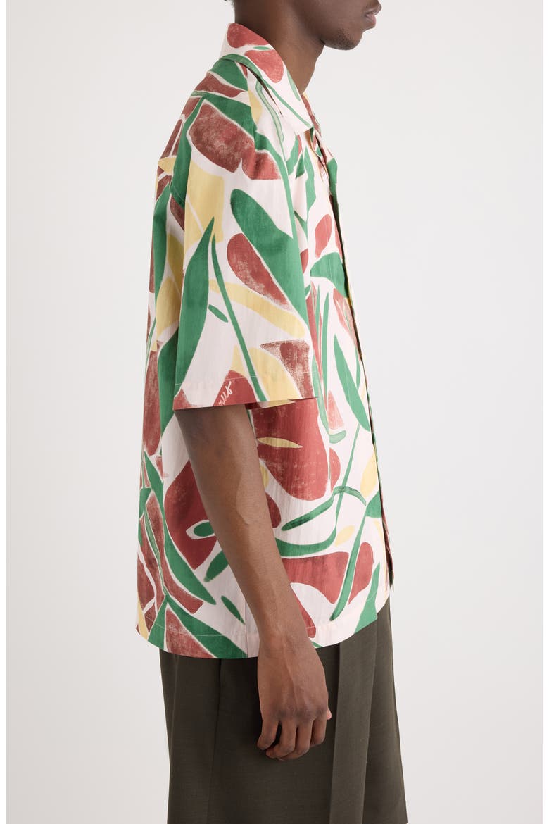 La Chemise Fonccio Abstarct Floral Camp Shirt, Alternate, color, PRINT ABSTRACT VEGETAL PI
