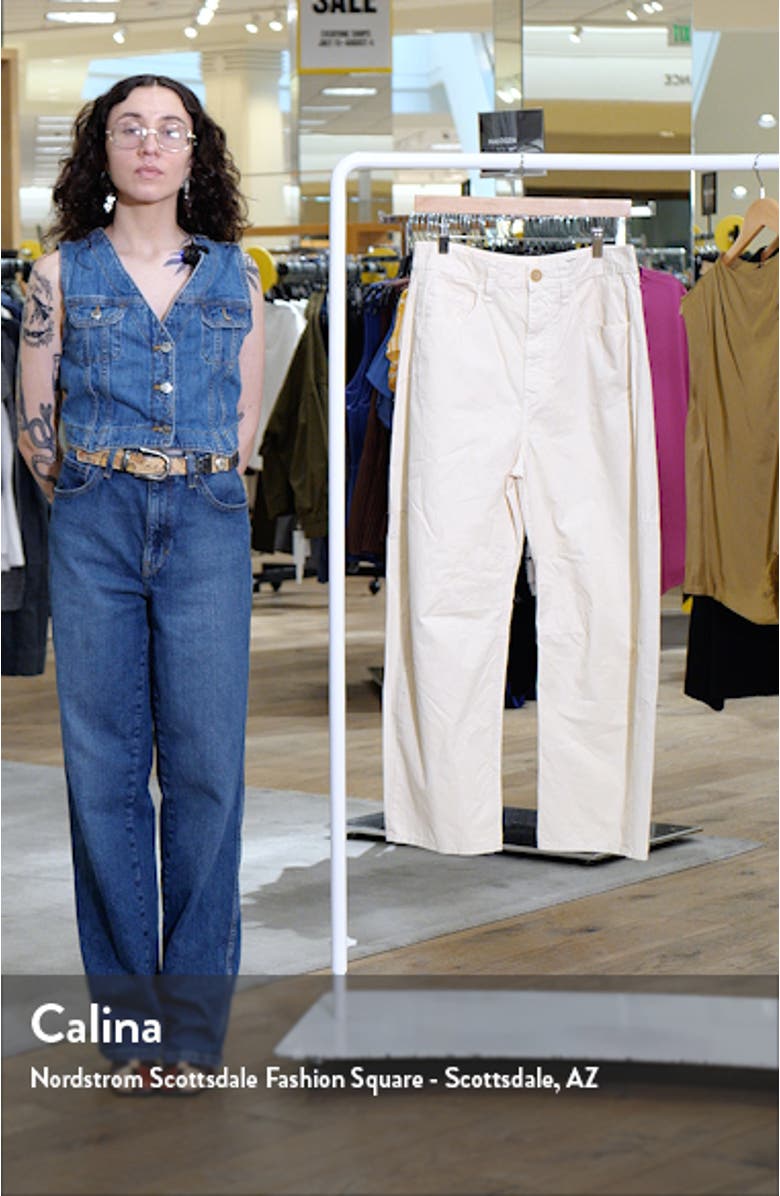 Charlie High Waist Barrel Leg Pants, sales video thumbnail