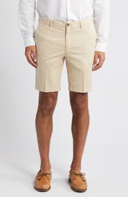 Scott Barber Microsanded Cotton Stretch Twill Shorts