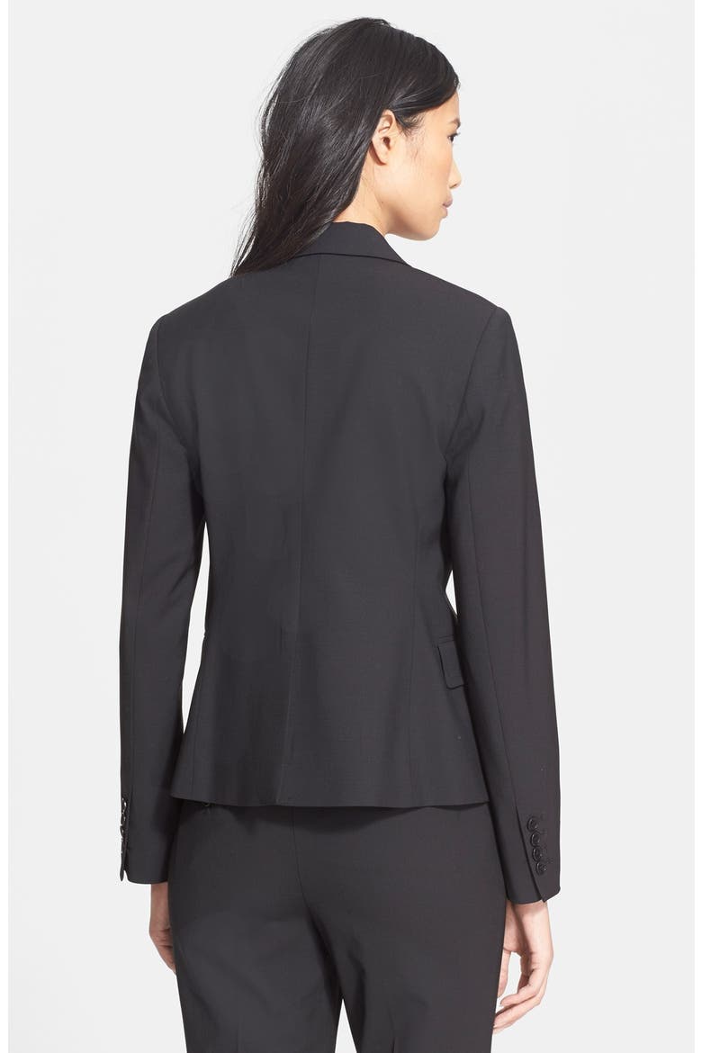 'Custom Gabe' Blazer, Alternate, color, BLACK