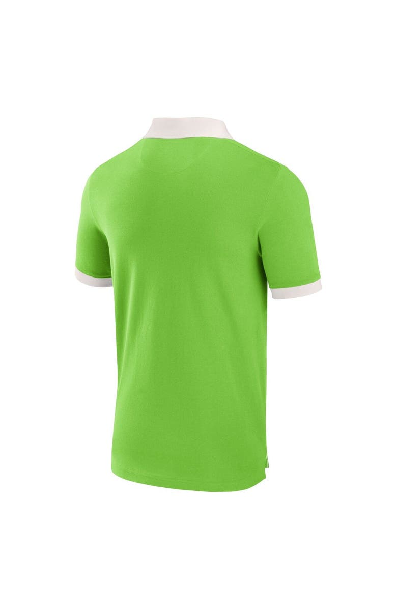 FANATICS Men's Fanatics Branded Rave Green Seattle Sounders FC Second Period Polo Shirt, Alternate, color, Green