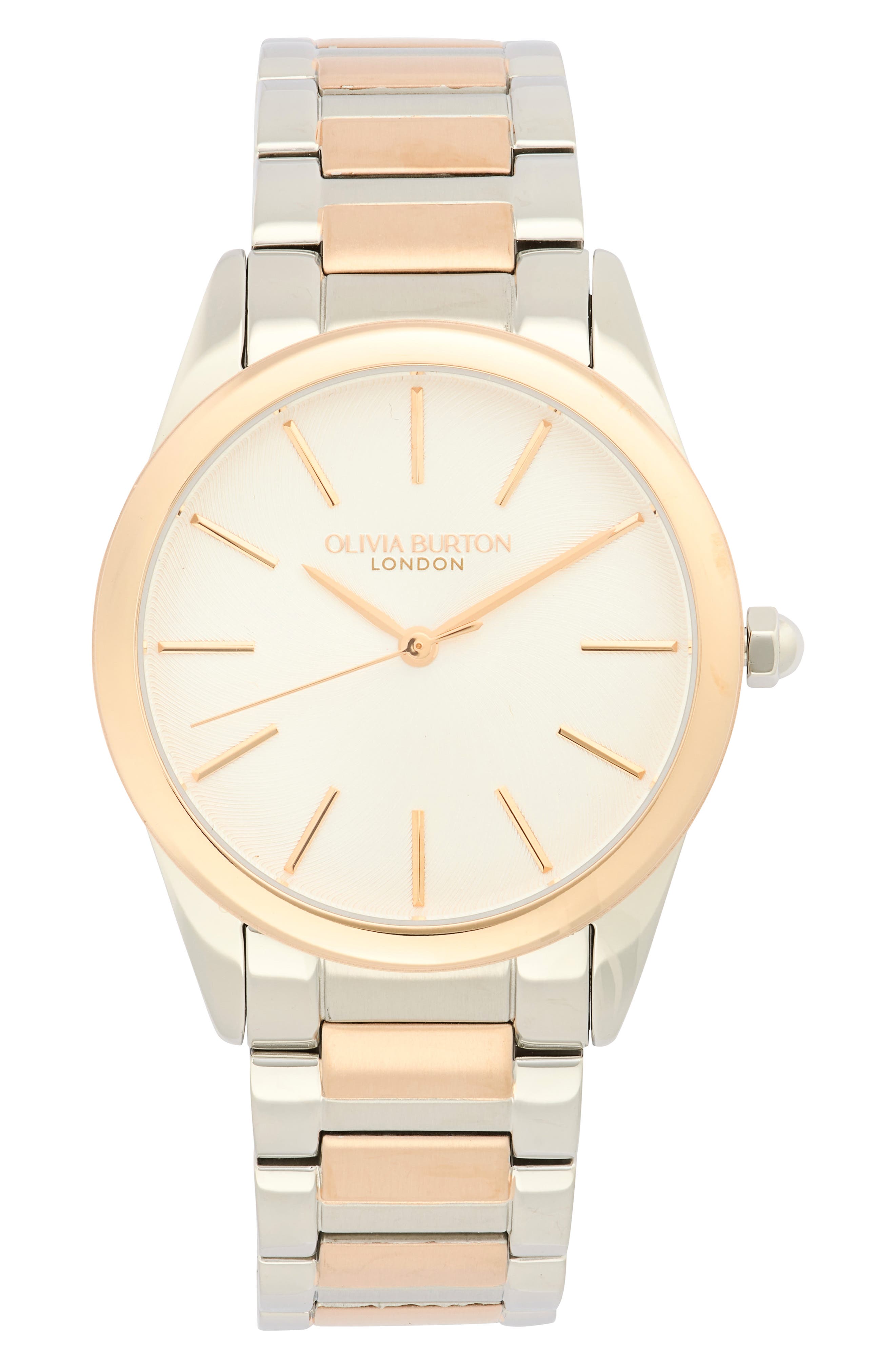 Intensity Two-Tone Bracelet Watch, 34mm