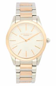 Intensity Two-Tone Bracelet Watch, 34mm