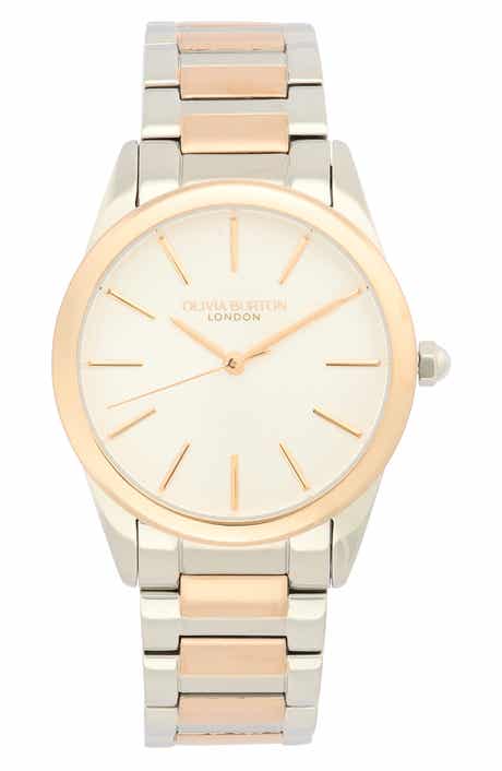 Intensity Two-Tone Bracelet Watch, 34mm
