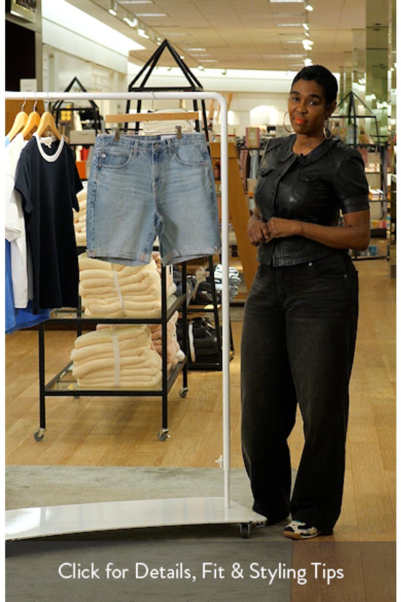 Ex-Boyfriend Mid Thigh Denim Cutoff Shorts video