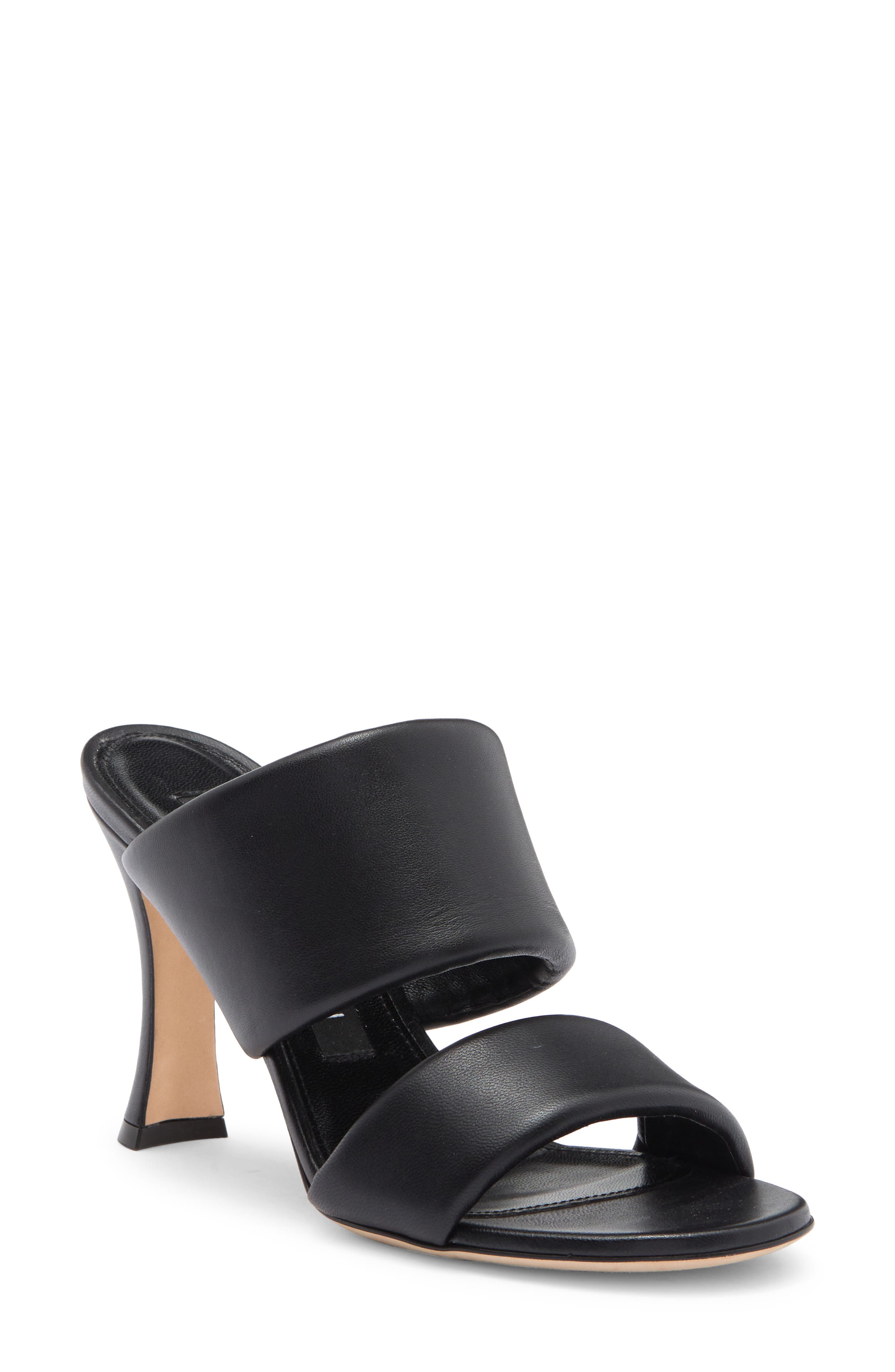 Sergio Rossi Two Strap Slide Sandal, Main, color, 