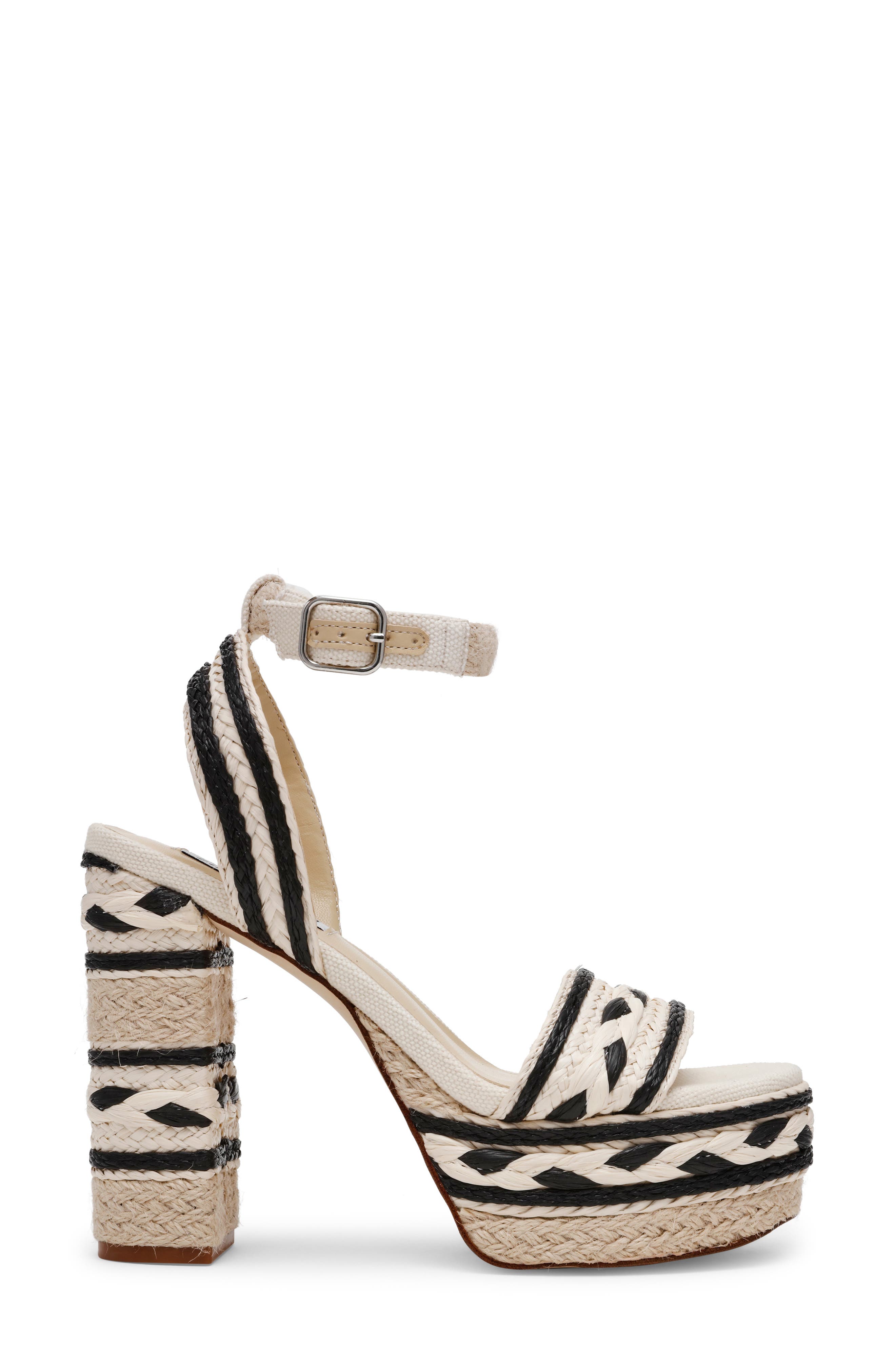 Steve Madden Lucci Espadrille Ankle Strap Platform Sandal, Alternate, color, 