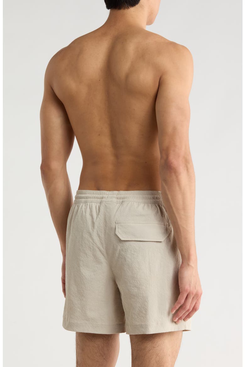 5-Inch Volley Swim Shorts, Alternate, color, BEIGE BIRCH