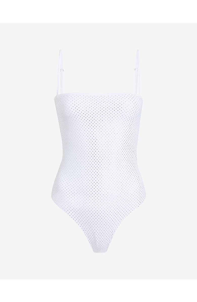 Commando Party Starter Straight Cami Bodysuit, Main, color, Crystal Black