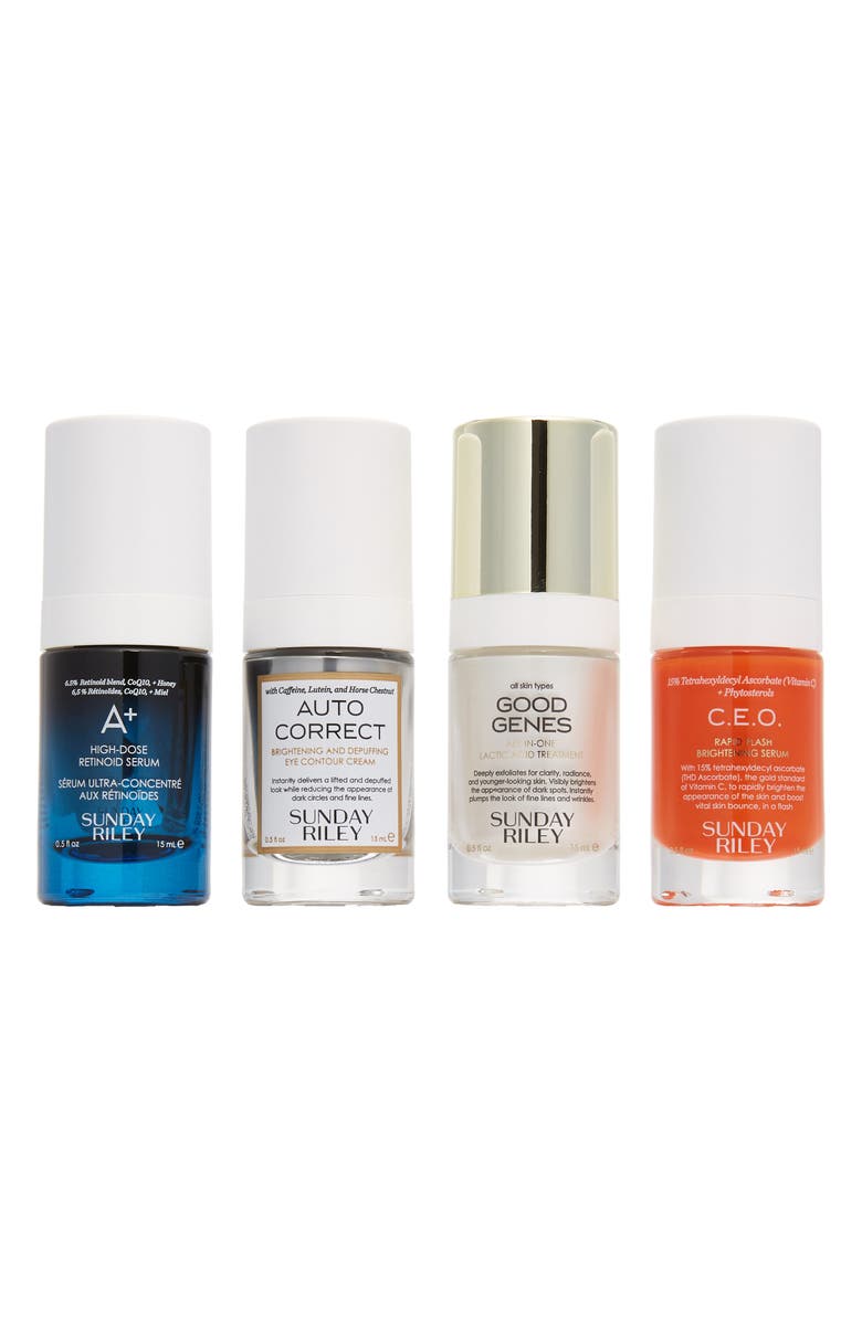 Sunday Riley Superstars Skin Care Set USD $193 Value, Main, color, 