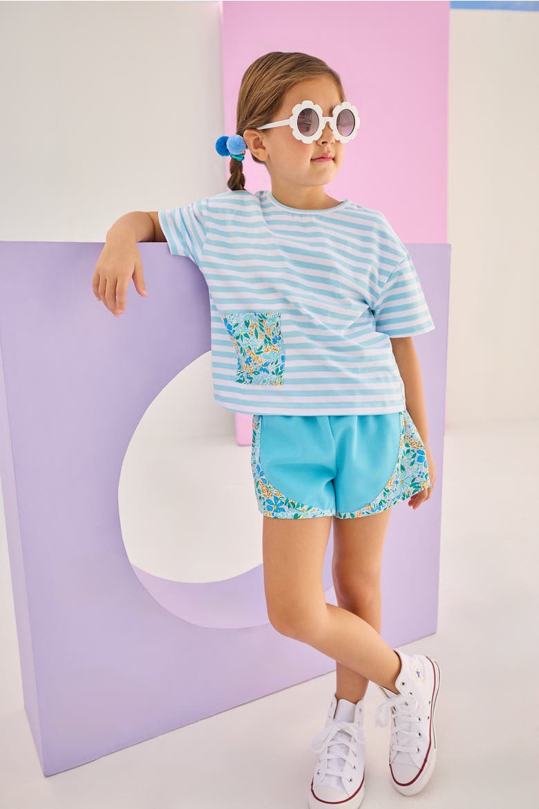 Kids' Active Track Short, Alternate, color, Frangipani Blue