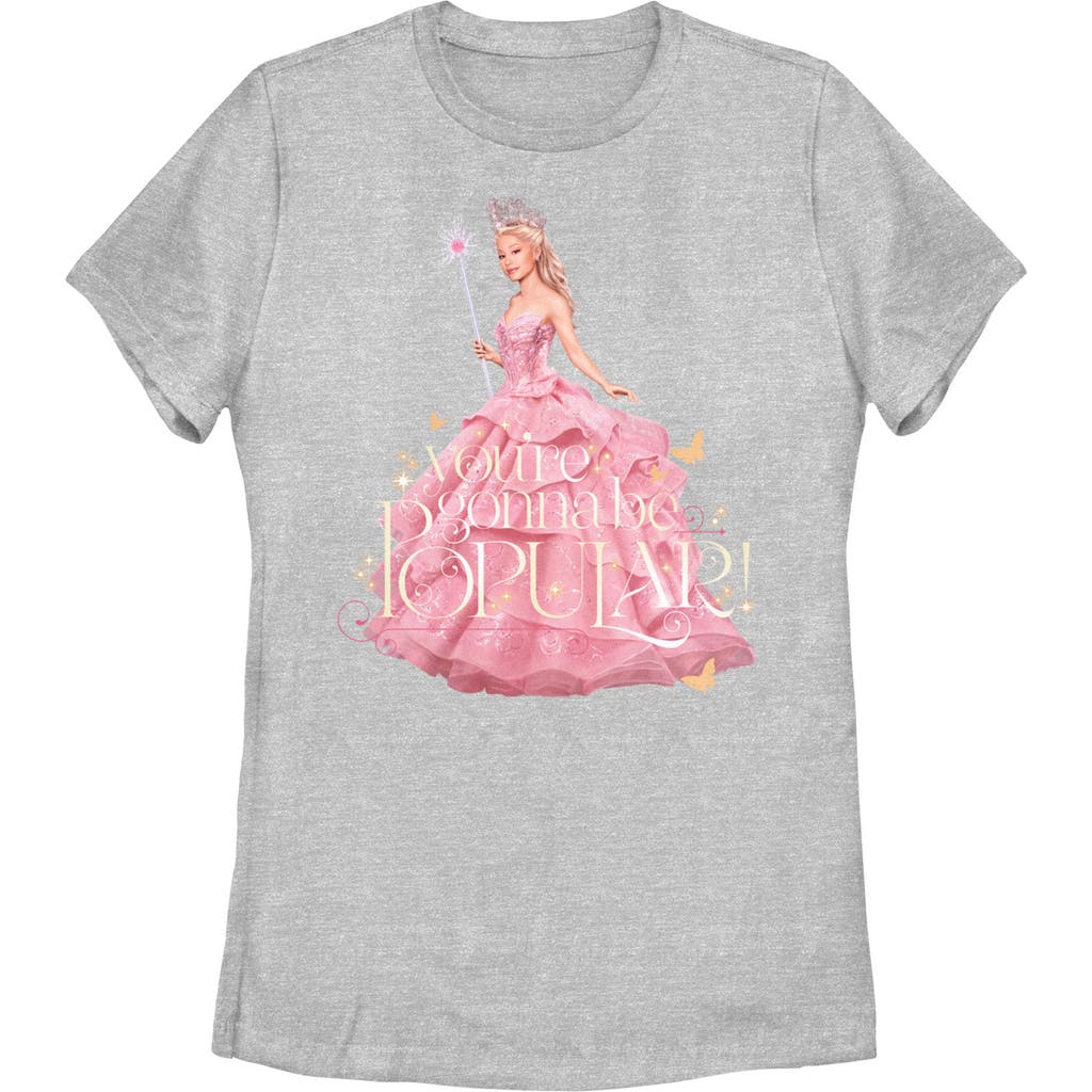 Women's Wicked Glinda You're Gonna Be Popular  Graphic T-Shirt in Athletic Heather  product