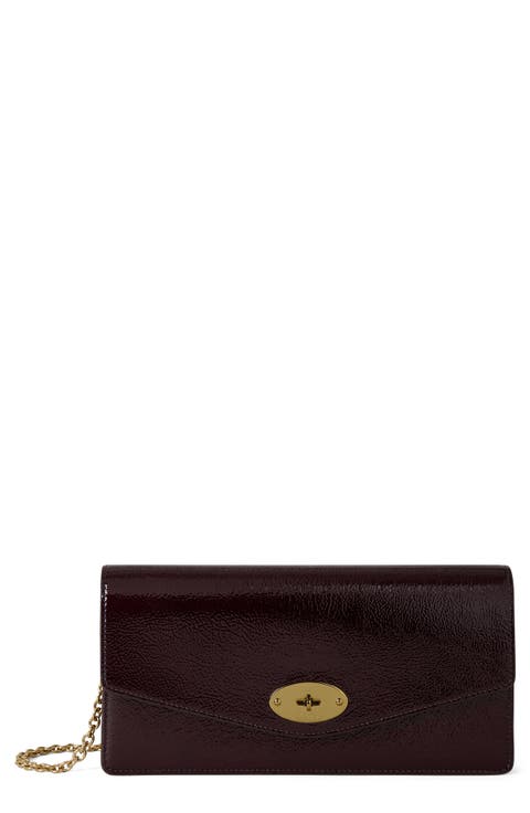 Darley Patent Leather Clutch