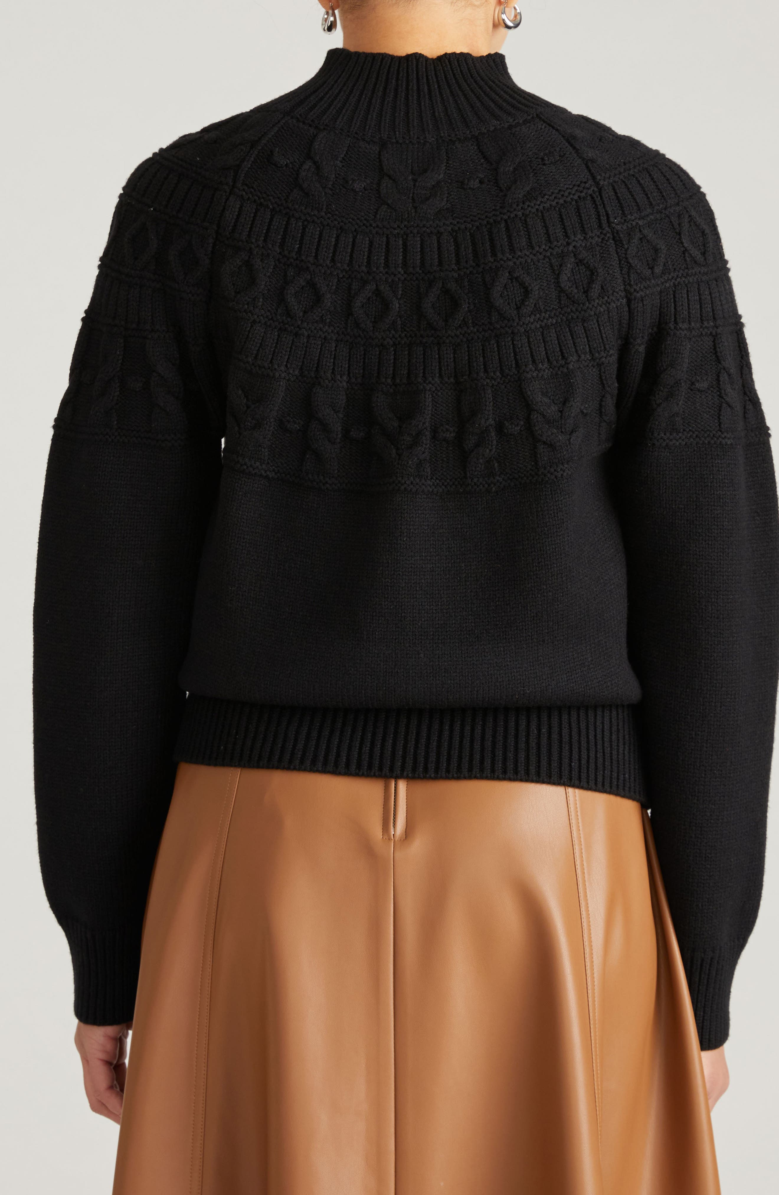 Safiya Mock Neck Sweater - image 2