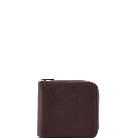 Zipengo H Verso Bifold Wallet Leather Compact