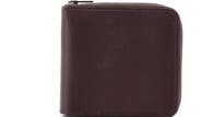 Pre-Owned Hermes Zipengo H Verso Bifold Wallet Leather Compact