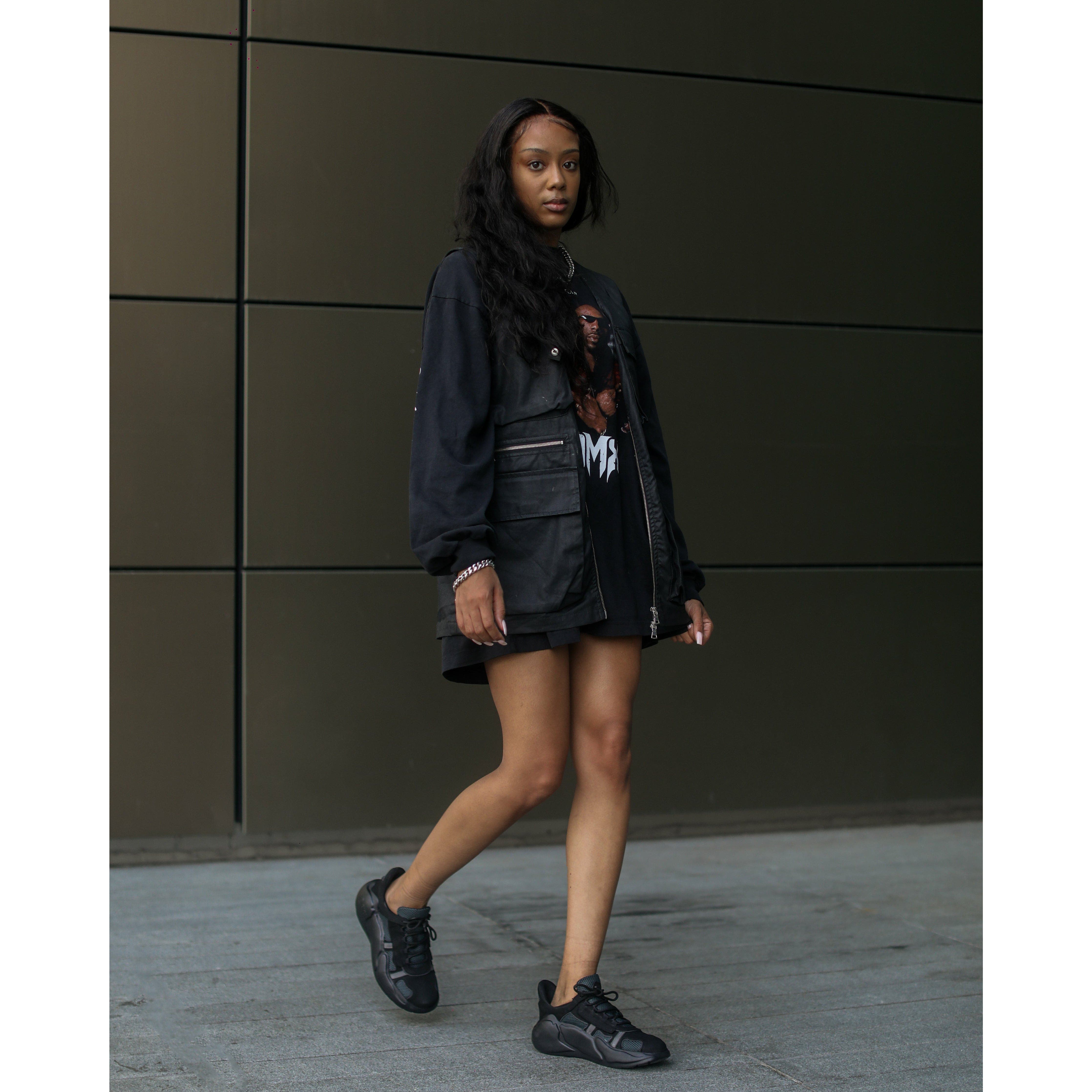 Fini Desiderata V2 Black Charcoal Sneaker  - Unisex, Alternate, color, Black Charcoal