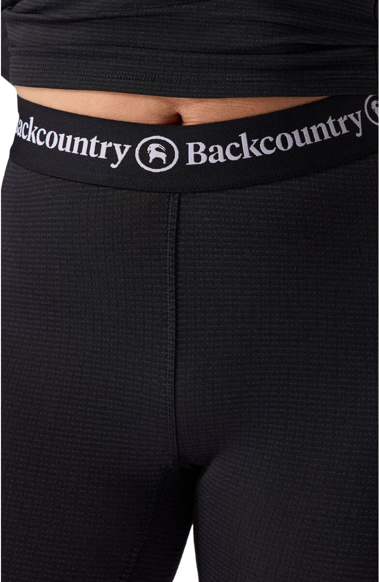 Backcountry Pines Microgrid Ultra-Lt Baselayer Bottom - Women's, Alternate, color, Black