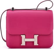 Pre-Owned Hermes Constance Bag Evercolor 24