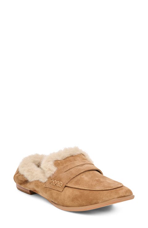 Cloey Plush Faux Fur Lined Loafer