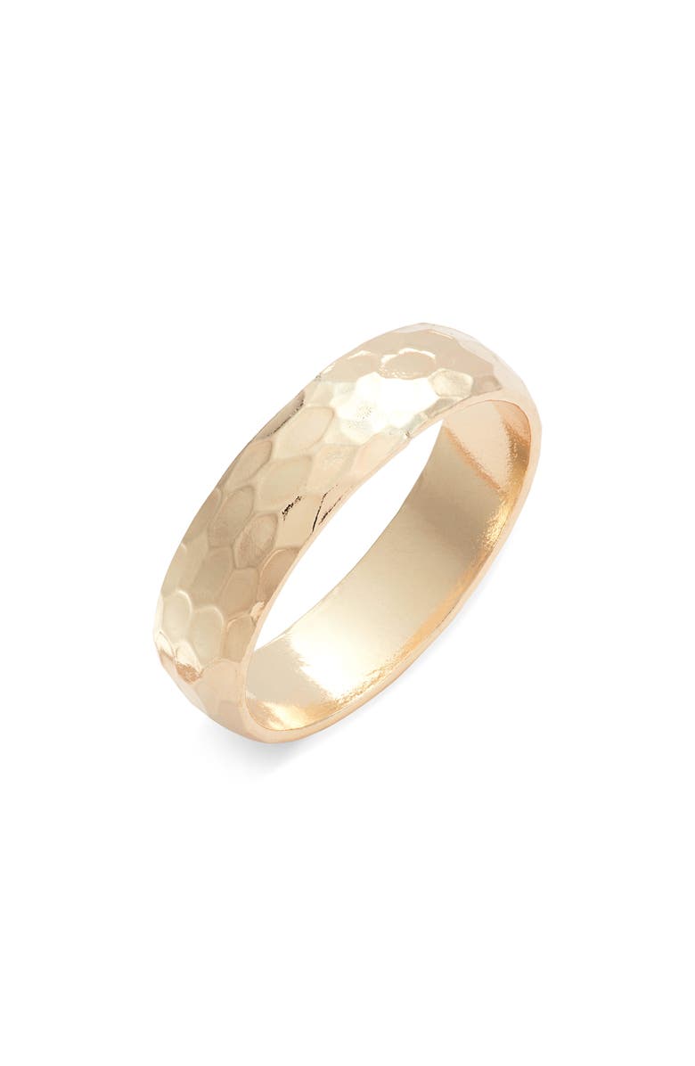 Nashelle Snake Band Ring, Main, color, Gold Fill