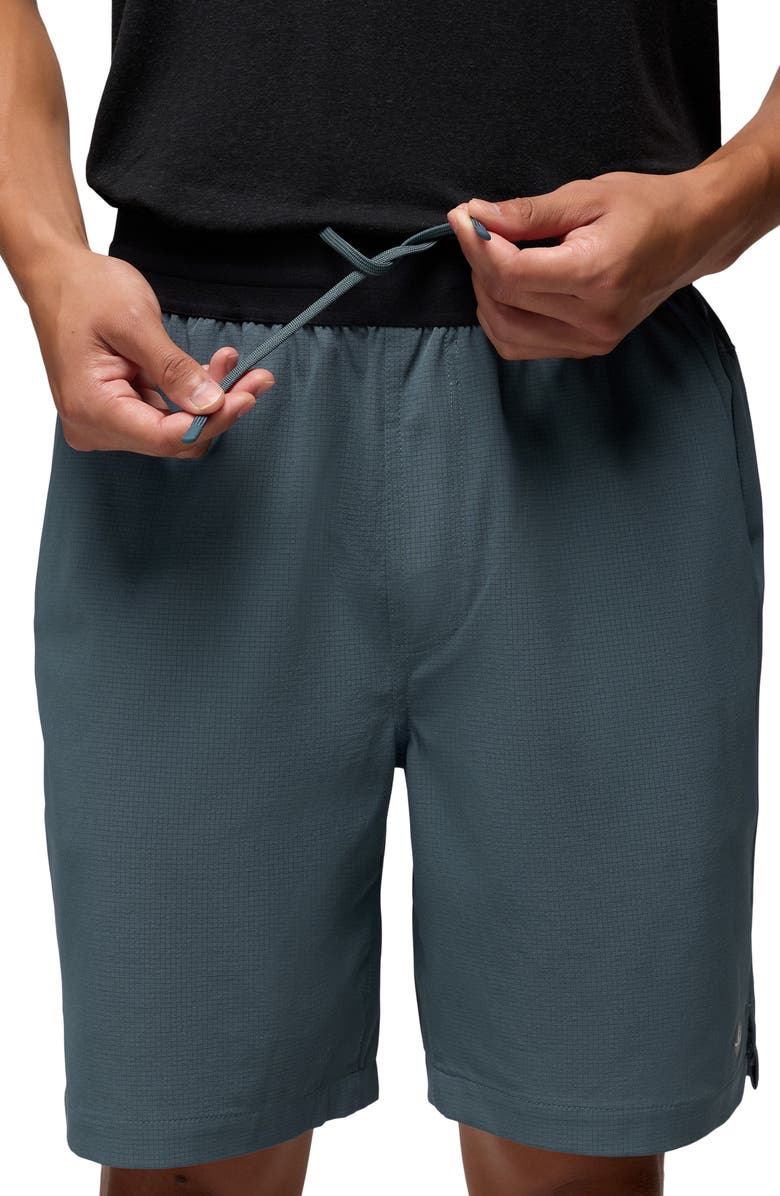 prAna Hybridizer Shorts, Alternate, color, Grey Blue