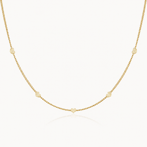 Dainty Heart Layering Chain