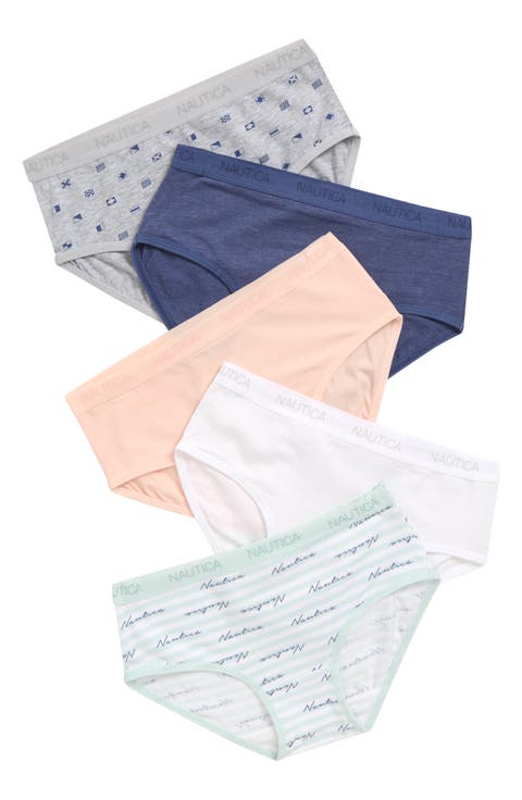 Kids' 5-Pack Stretch Cotton Briefs