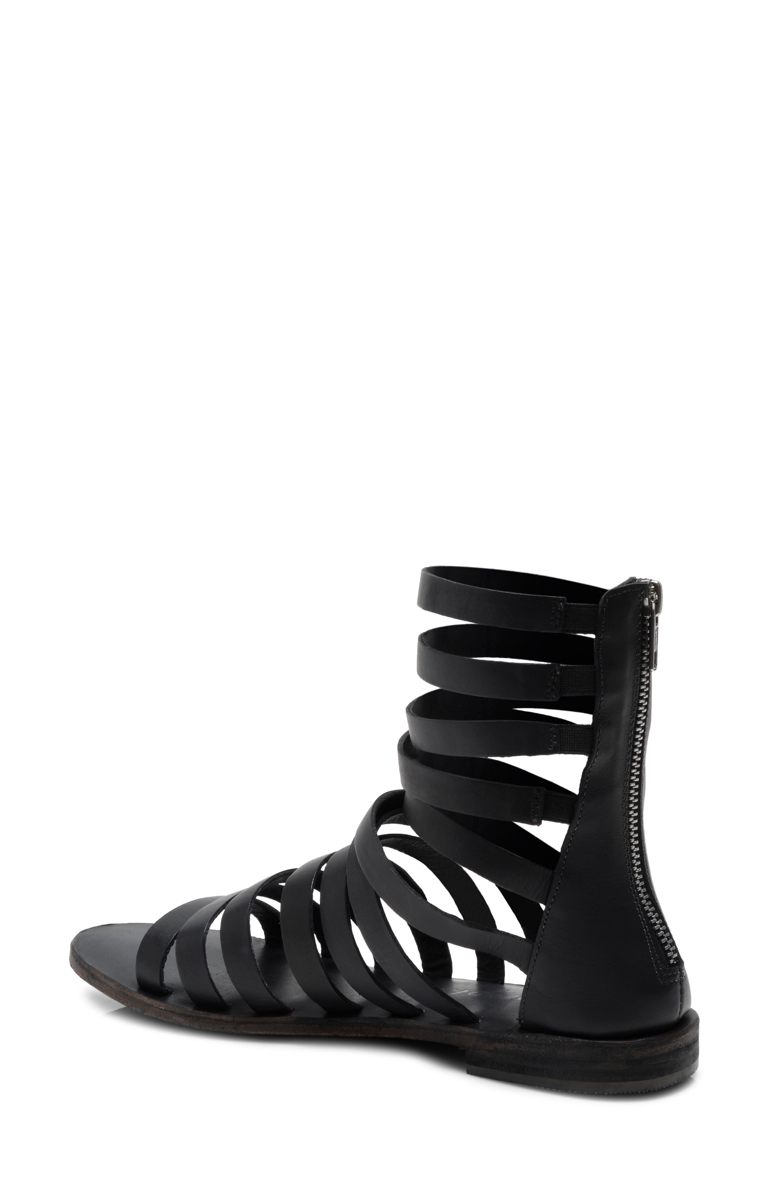 Lucia Gladiator Sandal, Alternate, color, BLACK