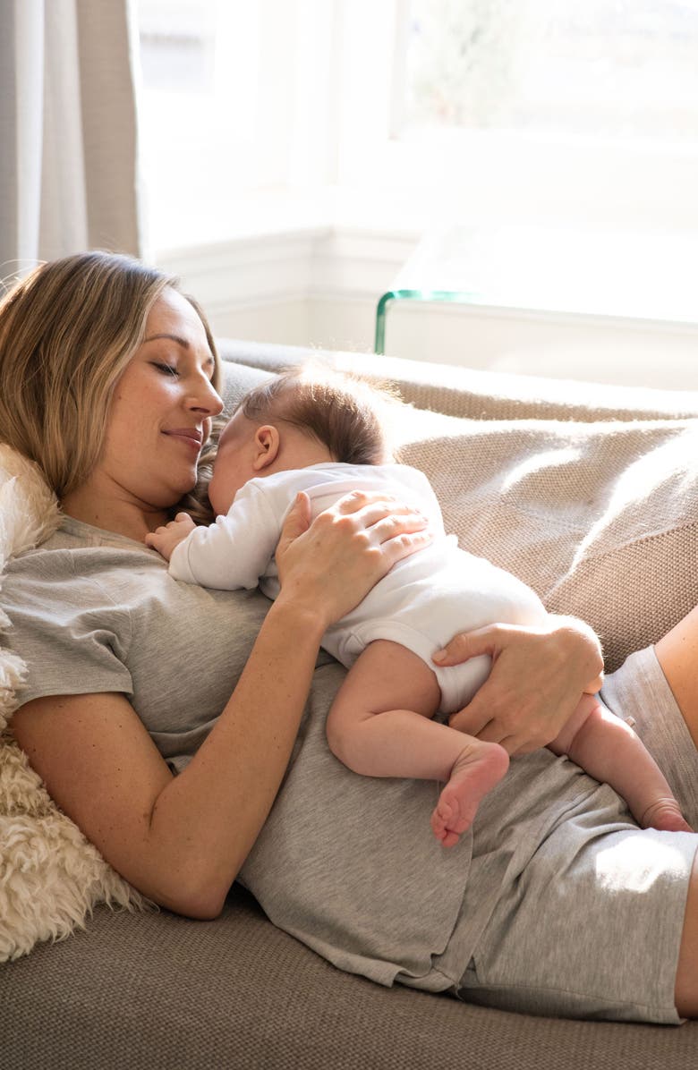 Bravado Designs Lounge Maternity/Nursing Shorts, Alternate, color, 