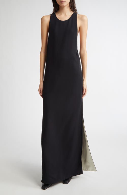 Totême Toteme Racerback Evening Dress In Black