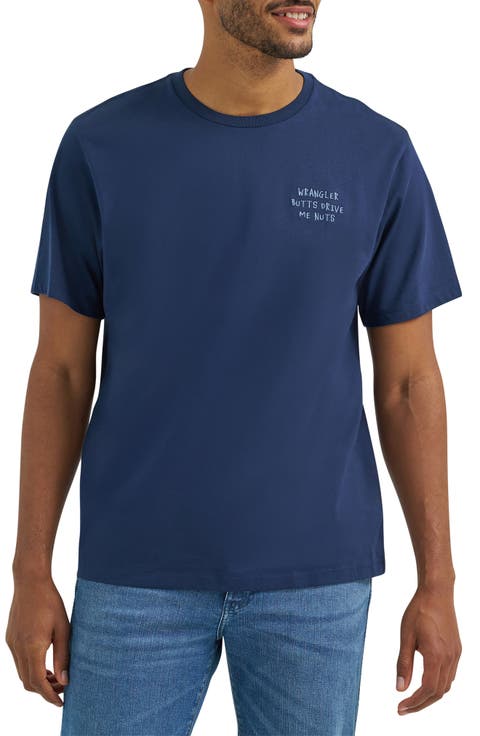 Butts Embroidered T-Shirt