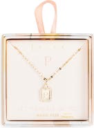 Leith Initial Pendant Necklace