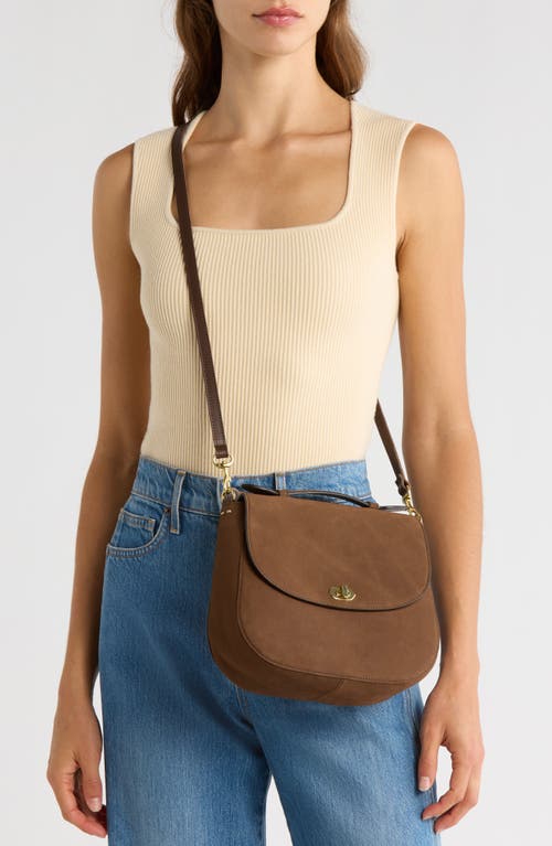 Clare V . Louis Leather Crossbody Bag